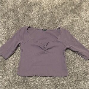 Wild Fable Lavender Sweetheart Top